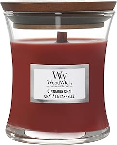 WoodWick Cinnamon Chai Mini Hourglass