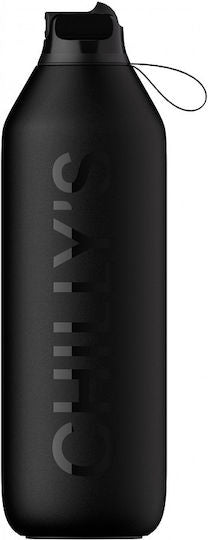 Chilly's Series 2 Flip 1L Bottle Abyss Black