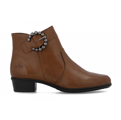 Rieker Ladies Brown Ankle Boot Y0797-24