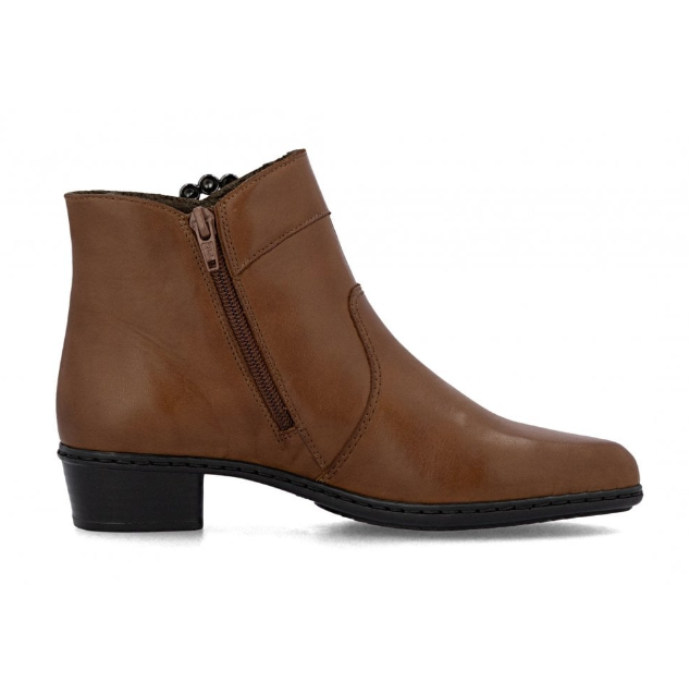 Rieker Ladies Brown Ankle Boot Y0797-24