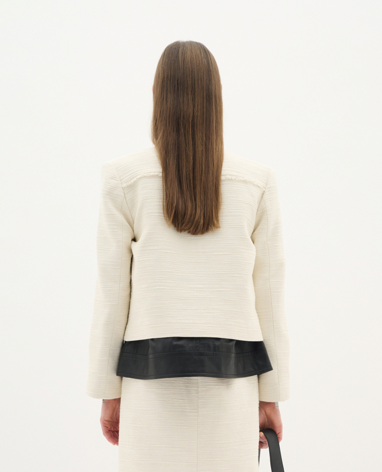 In Wear Ladies Jacket YuttaIW in Whisper White, Yutta