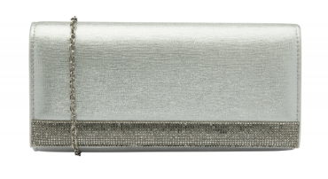 Lotus Ladies Clutch Bag Zahara in Silver