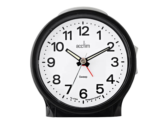 Elsie Sweeper Alarm Clock Black 15573