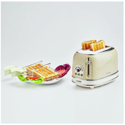 Ariete vintage toaster 2 slice Biege