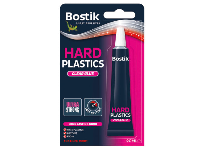 Bostik Hard Plastic Adhesive 20ml 80214