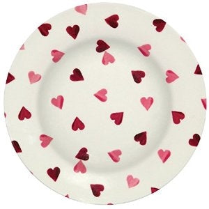 Emma Bridgewater Pink Hearts Dinner Plate