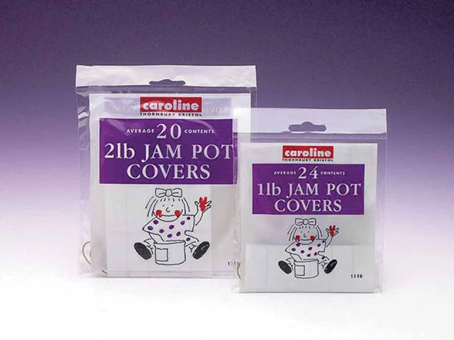 Caroline Jam Pot Covers 1lb x 24 1110/C170
