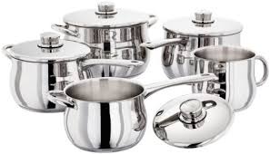 Stellar 5 Piece Saucepan Set