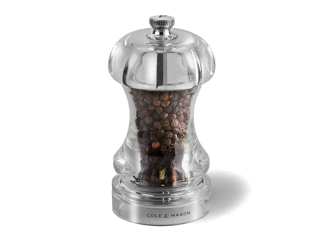 Cole & Mason Capstan Pepper Mill Acylic 4.5in