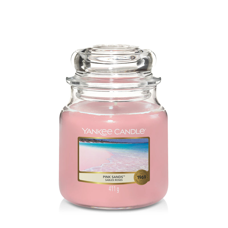 Yankee Candle Classic Medium Jar Candle in Pink Sands