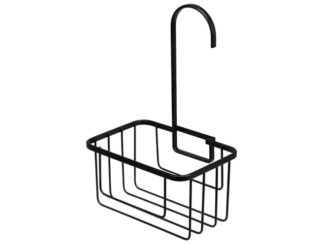 Hook Over Shower Caddy Black QM260421