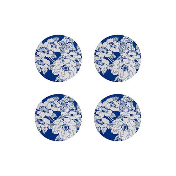 Denby Monsoon Fleur Coasters 4 Pack