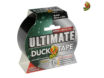 Duck Ultimate Tape Black 50mm x 25m 232152