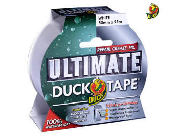 Duck Ultimate Tape White 50mm x 25m 232160
