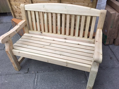 Garden Bench - 2 Seater Pine
