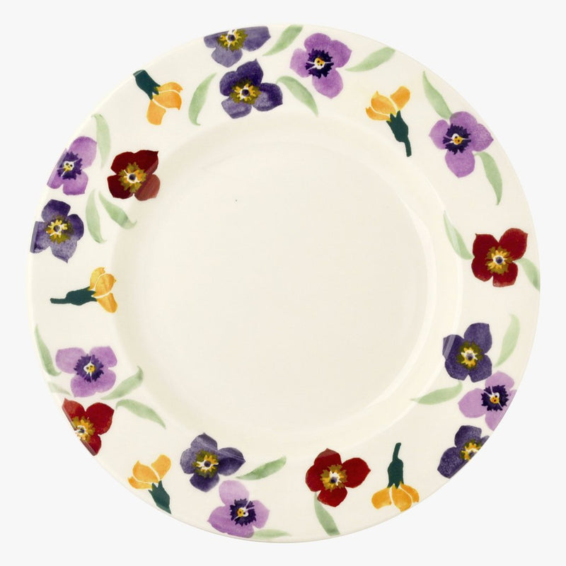 Emma Bridgewater Wallflower Plate 10 1/2 Plate - Jacksons of Saintfield