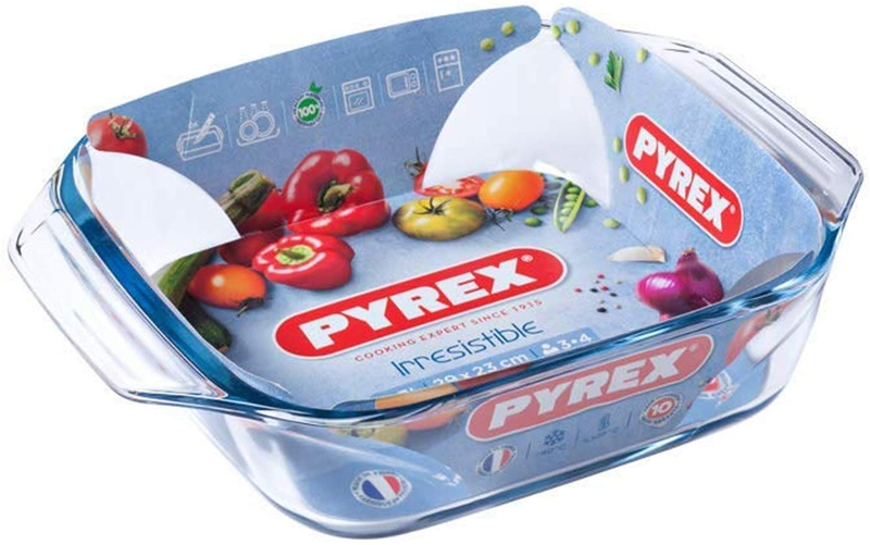 Pyrex 2.3L Clear Glass Dish
