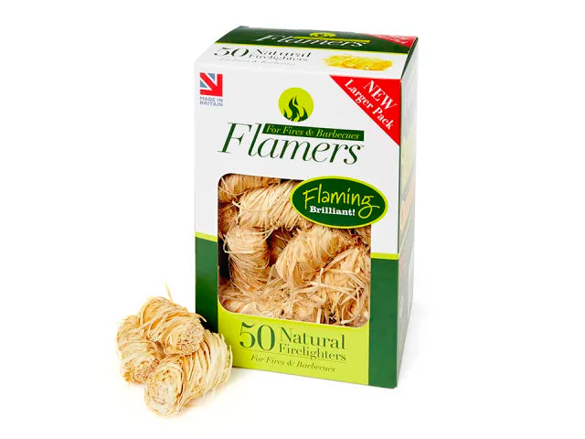 Flamers Natural Firelighters x 50