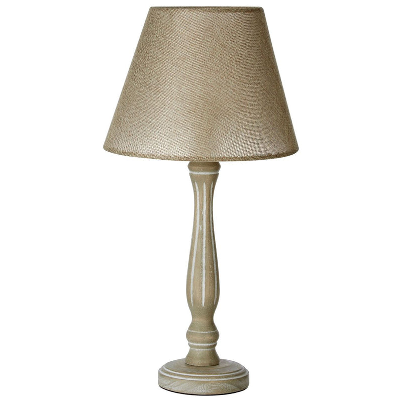 Maine table lamp wooden