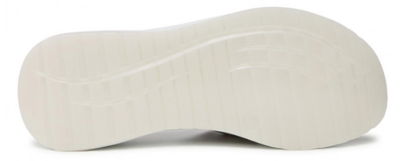 Caprice ladies sandals, 27207-28, white foil, ladies mule