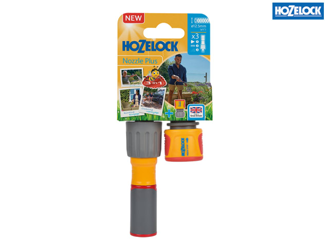 Hozelock 3 In 1 Nozzle Plus & Aquastop