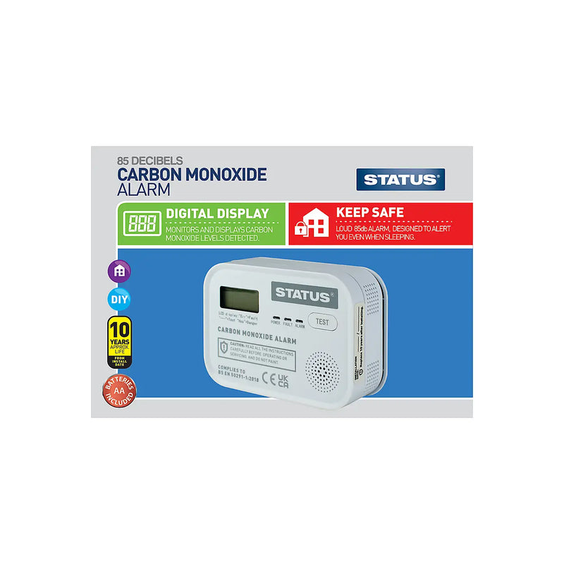 Status Digital Carbon Monoxide Alarm