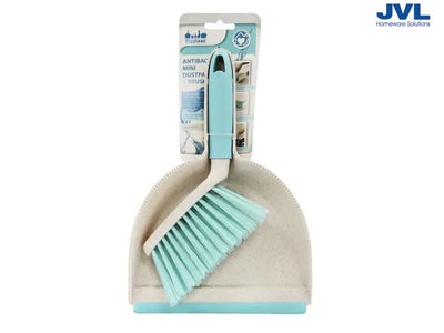 Mini Antibacterial Dustpan + Brush Set 20-506