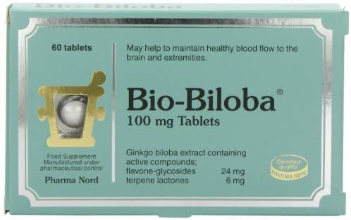 Pharma Nord Bio-Biloba Gingko Biloba 100mg Tablets 60 Tablets