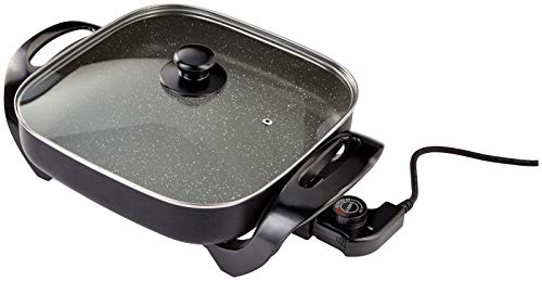 Judge Electric Frypan Non Stick with Lid and Carry Handles 30cm 1500W