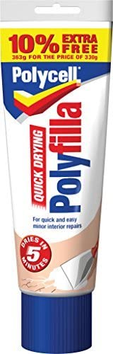 Polycell Quick Drying Polyfilla 330g tube