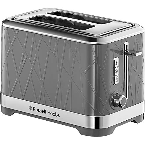 Russell Hobbs Structure 2 Slice Grey Toaster