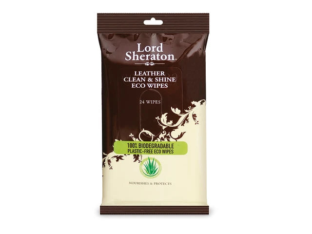 Lord Sheraton Leather Eco Wipes x 24