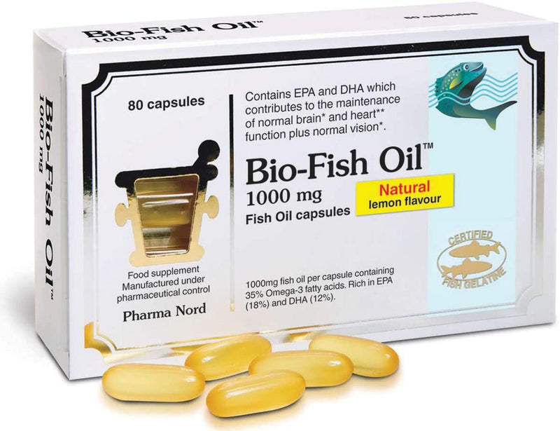 Pharma Nord 1000mg Bio-Fish Oil 80 Capsules