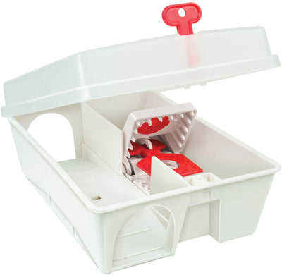 The Big Cheese STV564 Ultra Power Trap Kit for Rats, White, 8.9x17x24 cm