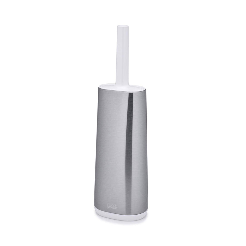 Joseph Joseph 70517 Bathroom Flex Smart Toilet Brush with Holder, Stainless Steel