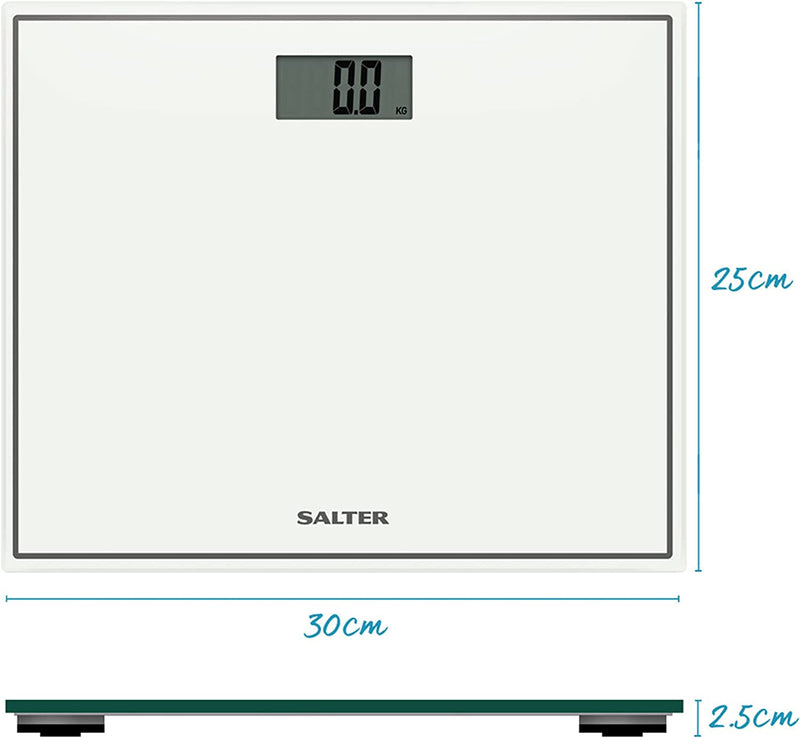 Salter 9207WH3R Compact Glass Bath Scale