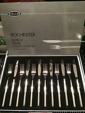 Stellar Rochester Steak Knife and Fork Set