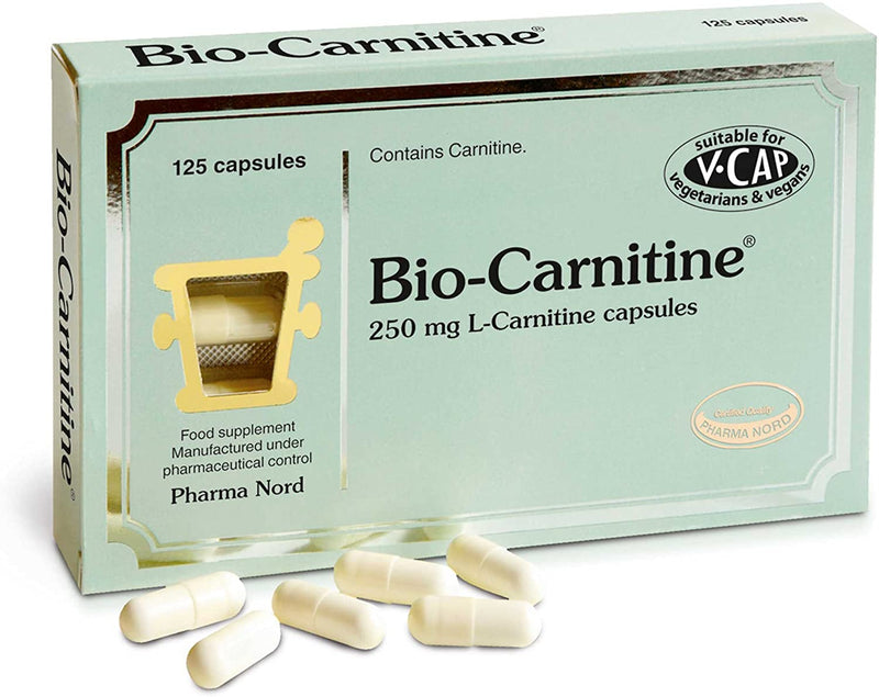 Pharma Nord Bio-Carnitine 250mg 125 Capsules