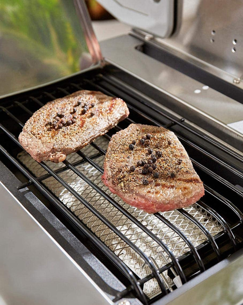 Outback Jupiter 6 Burner Hybrid Stainless Steel with Chopping Board Gas BBQ OUT370768