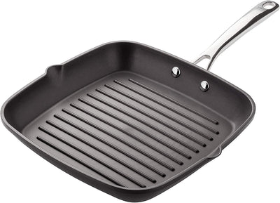 Stellar Cast SX35 Non-stick 26x26cm Griddle Frying Pan with Easy Clean Non-Stick coating, Dishwasher & Oven Safe, with 5 Year Non-stick Warranty