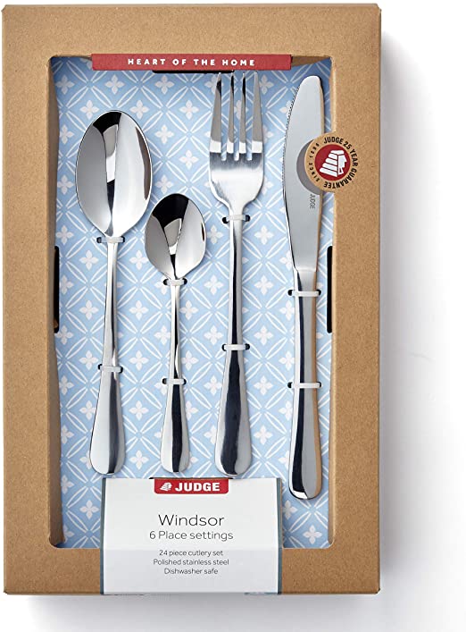 Judge Windsor 24 Piece Cutlery Set RRP £56 BF50
