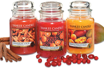 Yankee Candle Scented Candle Cinnamon Stick Large Jar Candle Burn Time: Up to 150 Hours