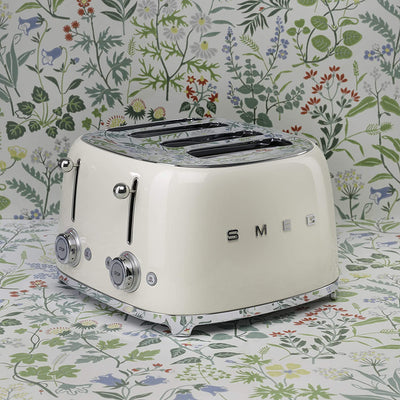 Smeg Cream TSF03CRUK 50’s Retro Style 4 Slice Toaster