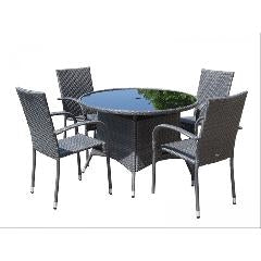 Marlow 5 Piece Stacking Outdoor Set