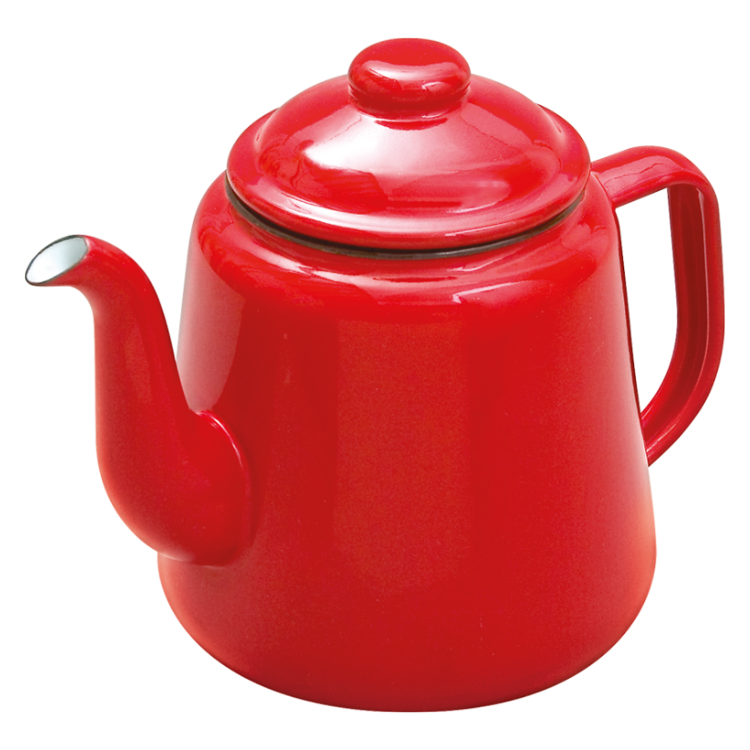 Falcon Enamel 14cm 1.5ltr Teapot Red