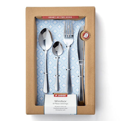 Judge 44 Piece Cutlery Set Style Windsor BF58 RRP £114