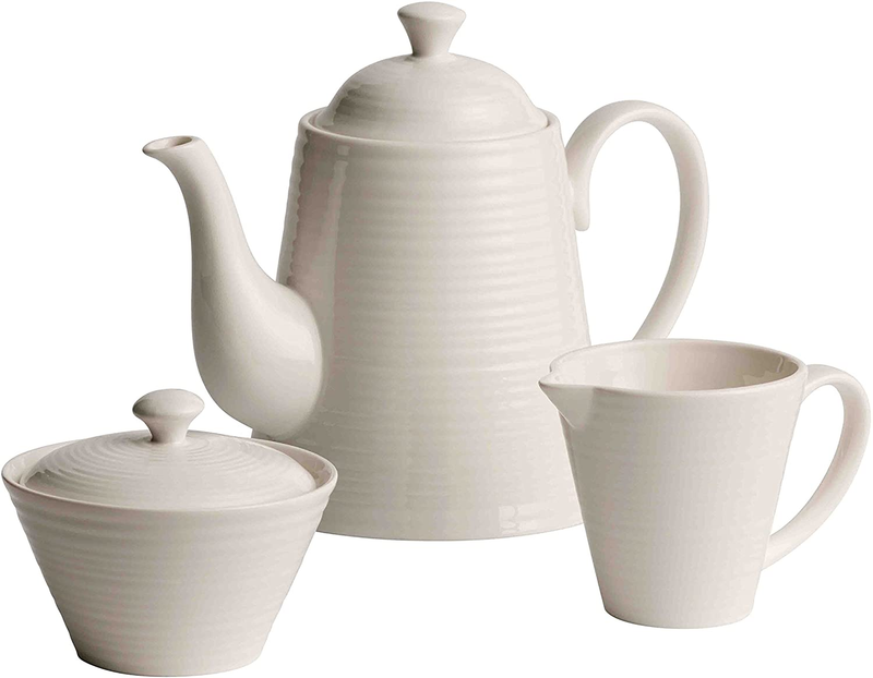 Belleek Ripple Beverage Set