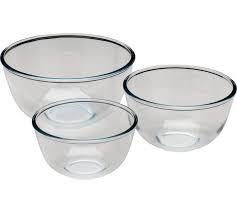 Pyrex Set of 3 Bowls