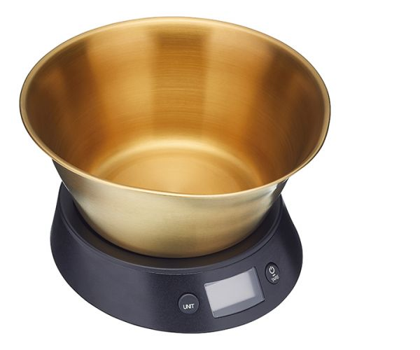 Master Class Electronic Scales with Brass Measuring Bowl