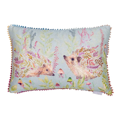 Voyage Maison Cushion Buttons and Ginger Robins Egg 60x40